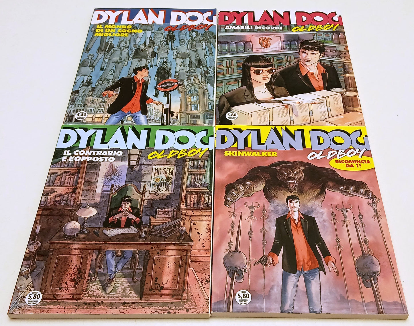 FB- DYLAN DOG OLD BOY 1/4 NUOVA SERIE -- BONELLI - 2025 - B - N25