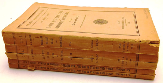 Dalle rive del Nilo ai lidi del Mar Nostro 4 tomi- Amatucci- Laterza 1925-ZFS258