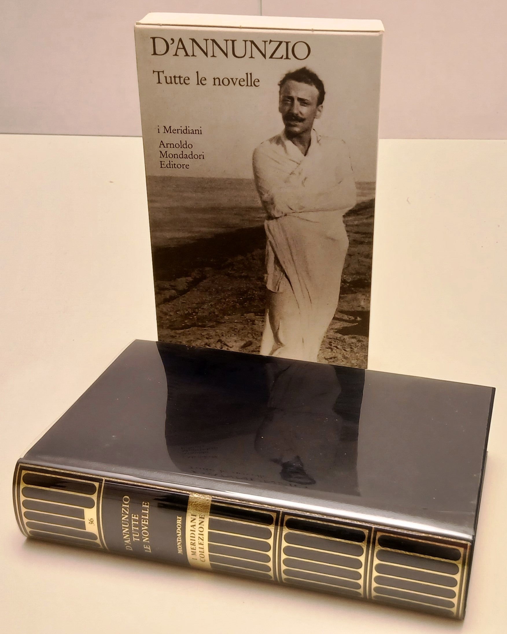 Tutte le novelle - D'Annunzio - Mondadori Panorama I meridiani - con cofanetto