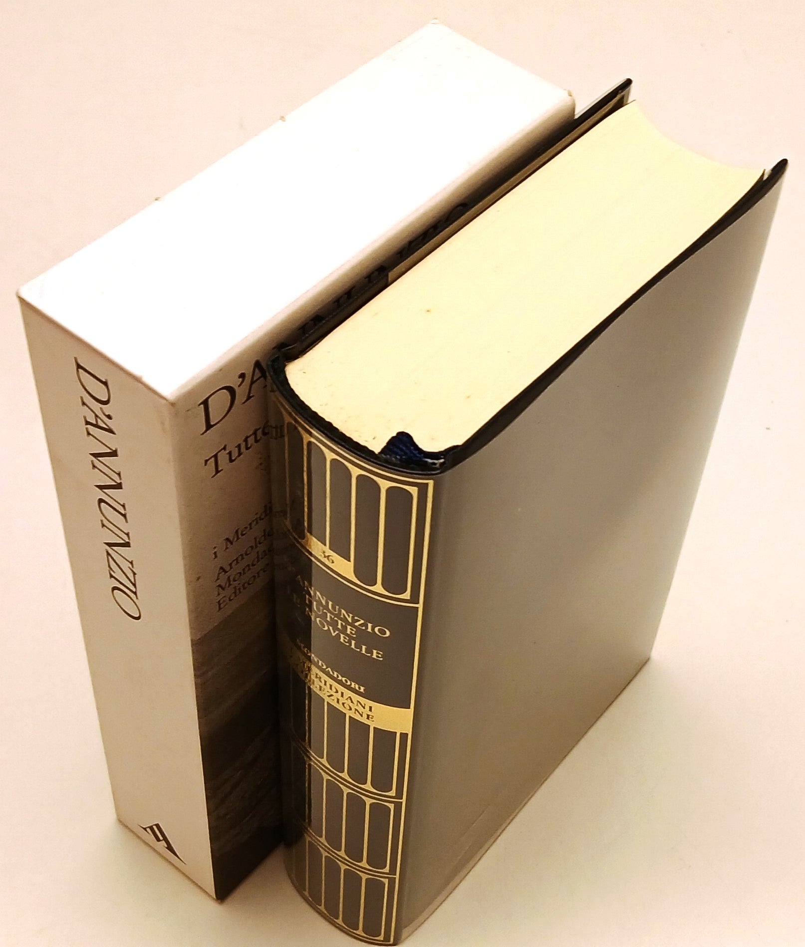 Tutte le novelle - D'Annunzio - Mondadori Panorama I meridiani - con cofanetto