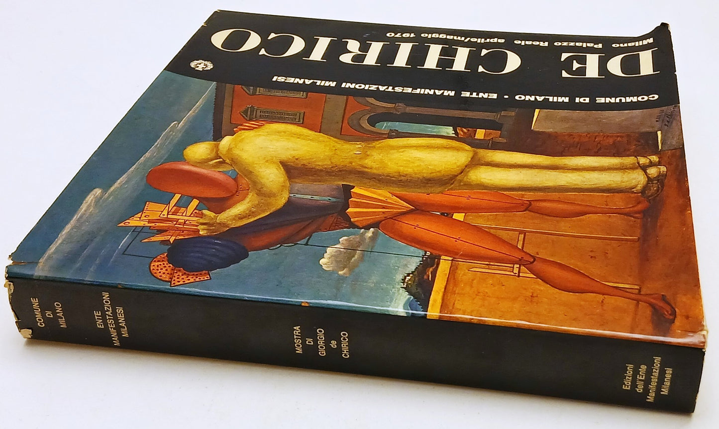Catalogo Mostra di Giorgio De Chirico con Autografo- Palazzo Reale 1970- XFS141 