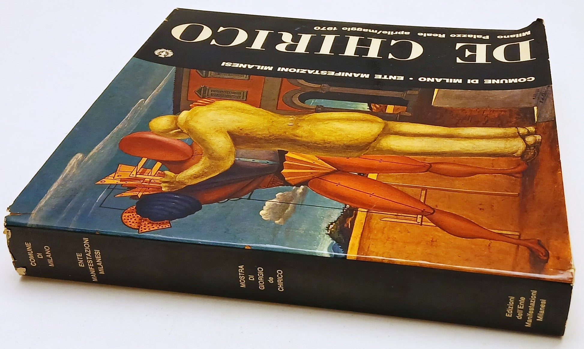 Catalogo Mostra di Giorgio De Chirico con Autografo- Palazzo Reale 1970- XFS141 