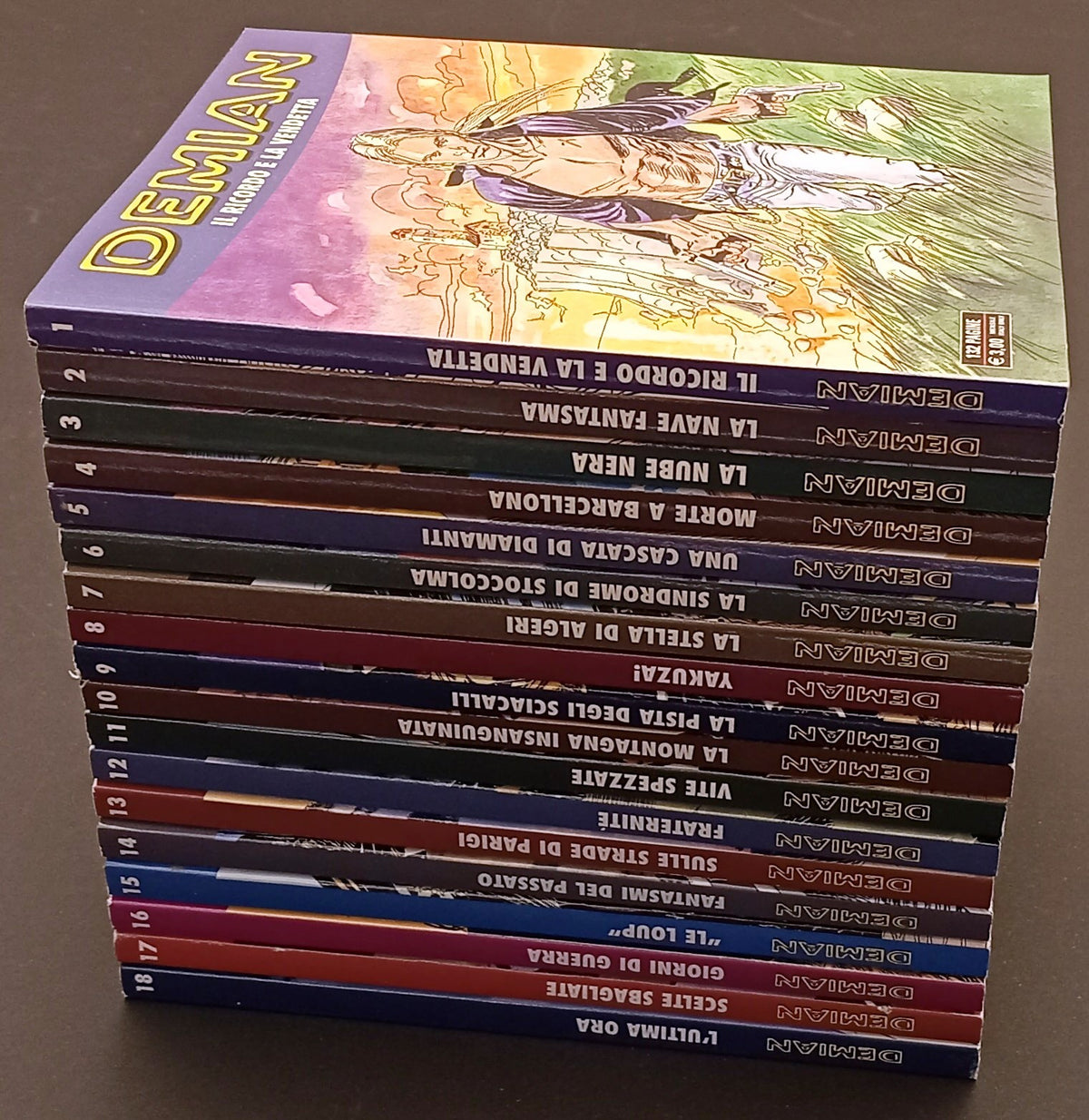Demian 1/18 completa + n.0 - Bonelli - M26