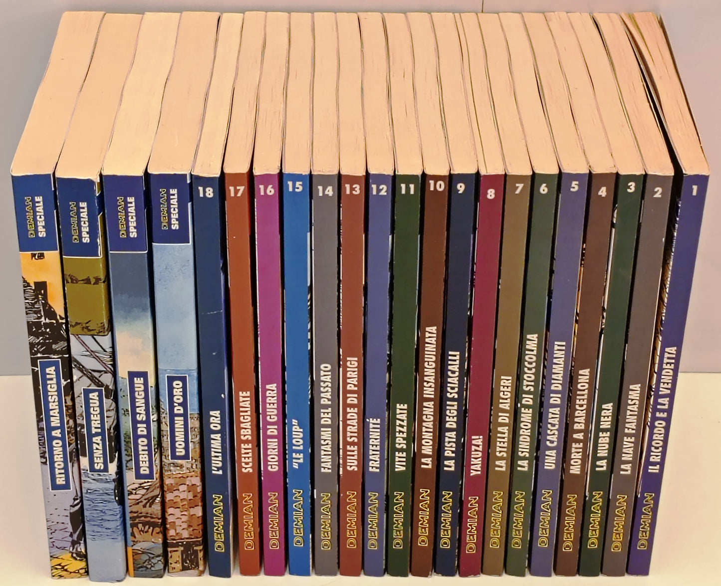 Demian 1/18 + Speciali 1/4 collezione completa - Bonelli - H26