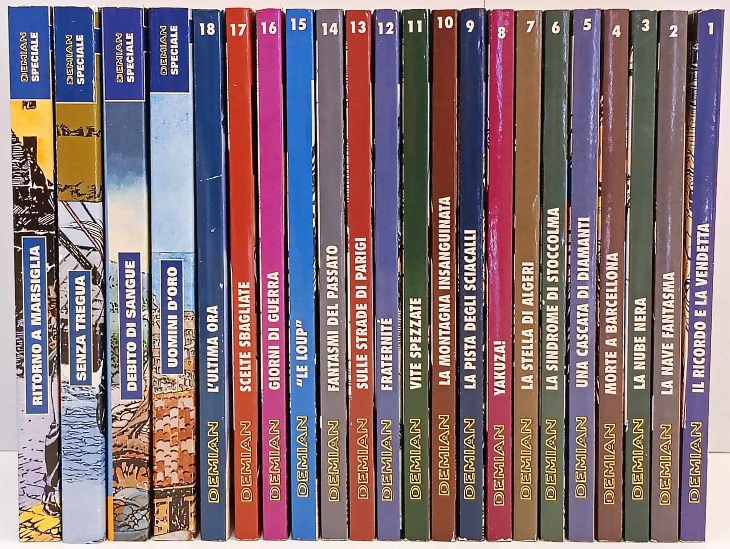 Demian 1/18 + Speciali 1/4 collezione completa - Bonelli - H26