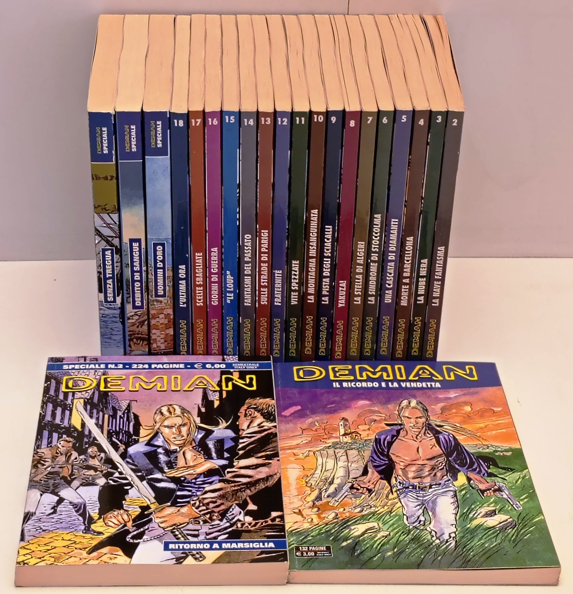 Demian 1/18 + Speciali 1/4 collezione completa - Bonelli - H26