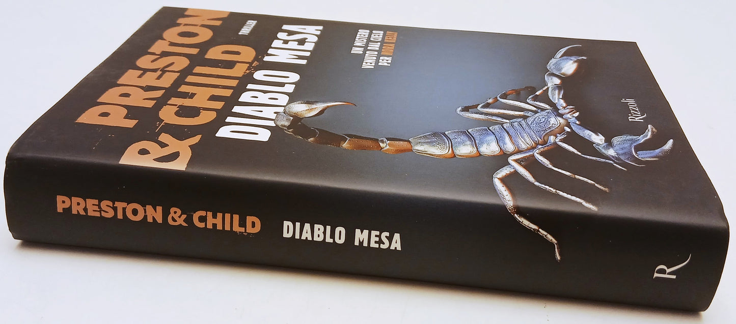 Diablo Mesa mistero Nora Kelly - Preston & Child - Rizzoli - 1a ed. - ZFS212