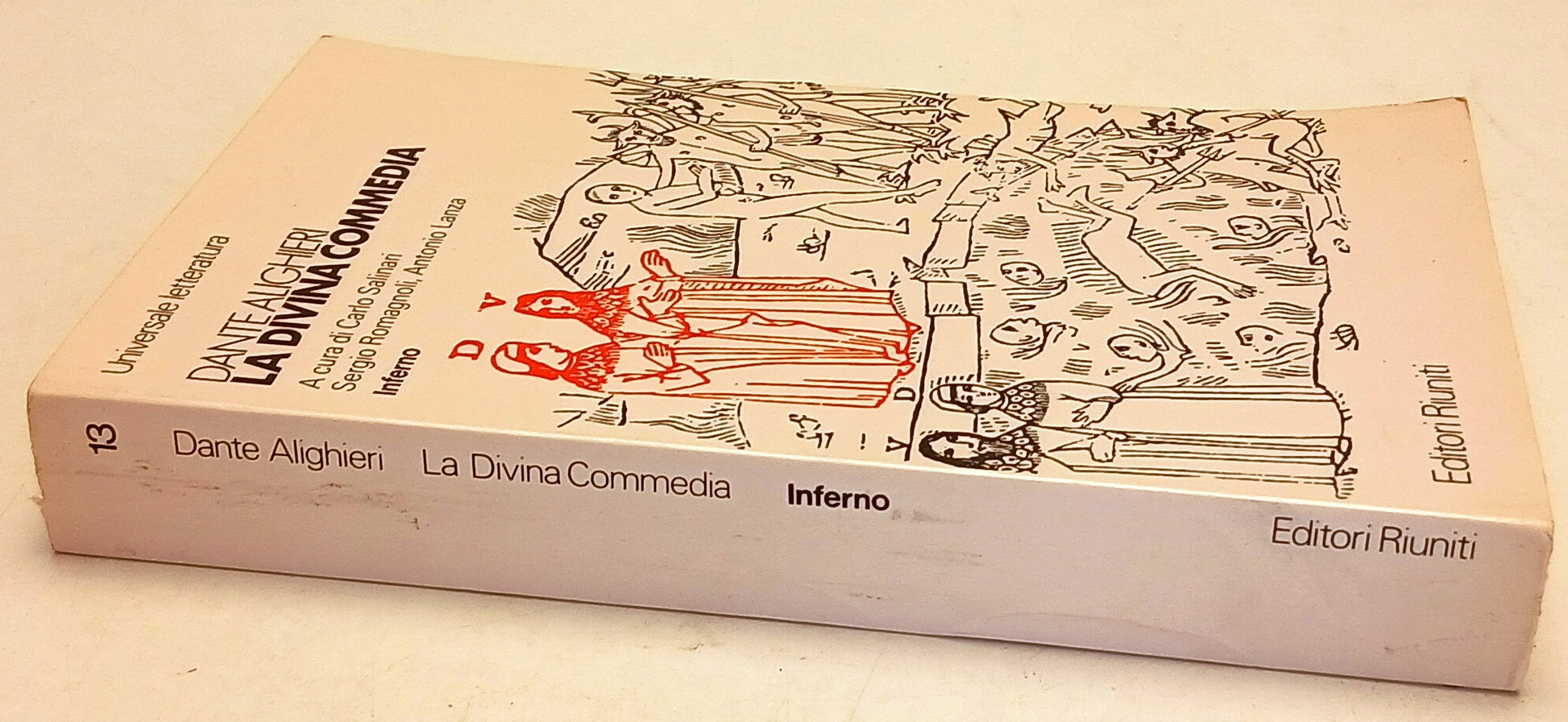 La Divina Commedia Inferno - Dante Alighieri - Editori Riuniti - 1a ed. - ZFS250