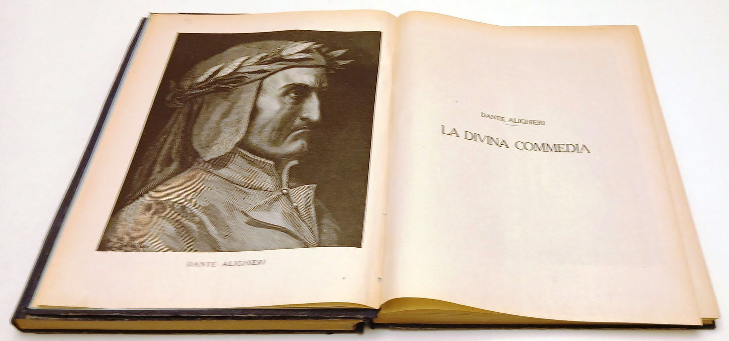 Divina Commedia Inferno Purgatorio - Alighieri - Sonzogno - 1937 - Dore'- YFS800