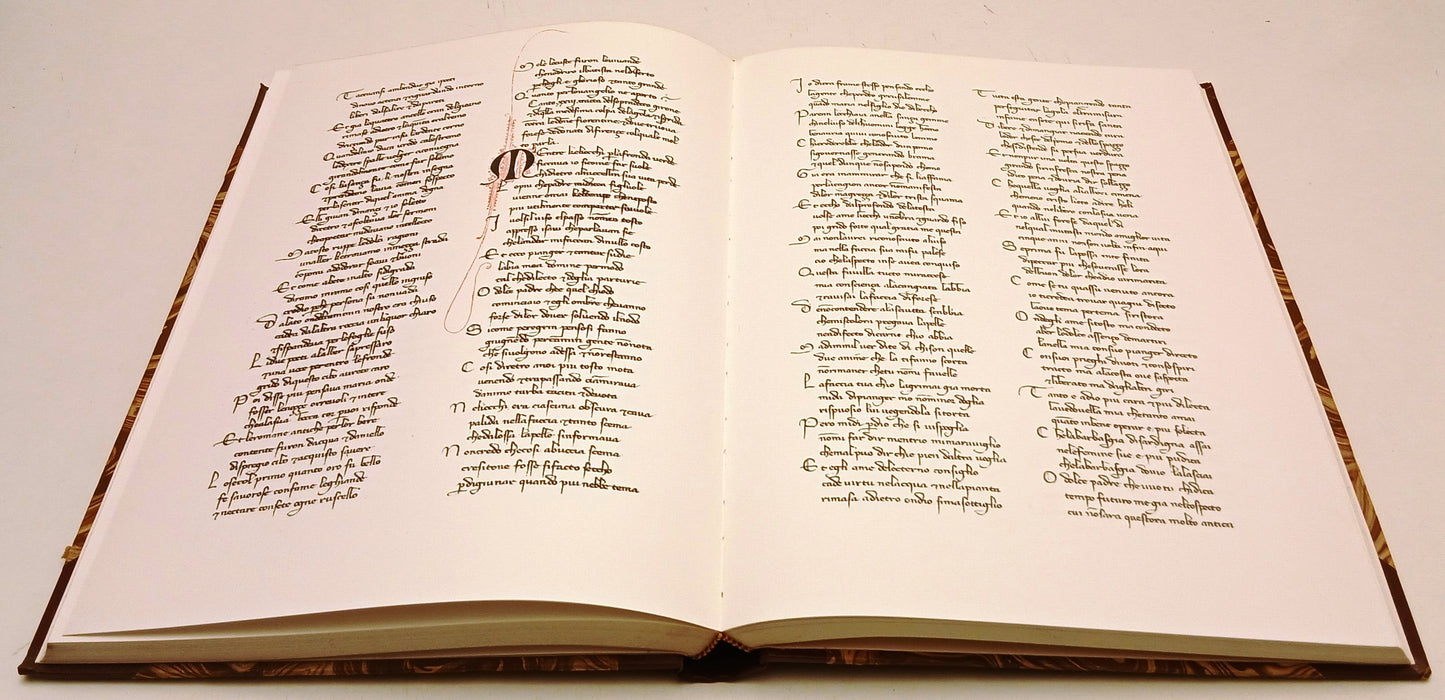 Divina Commedia Manoscritto n.35 Biblioteca Lolliniana - Dante Alighieri - YFS77
