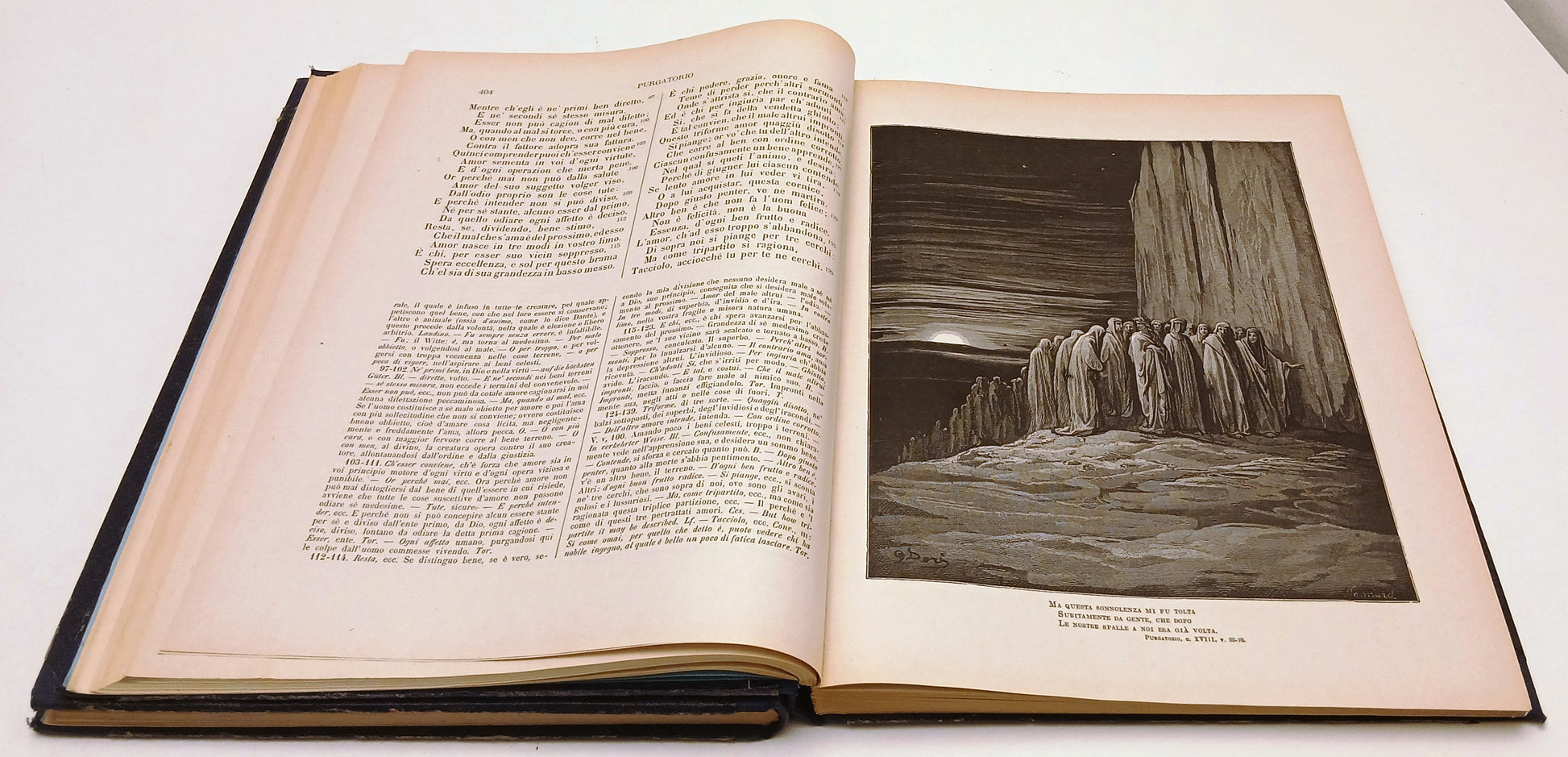 Divina Commedia Inferno Purgatorio - Alighieri - Sonzogno - 1937 - Dore'- YFS800