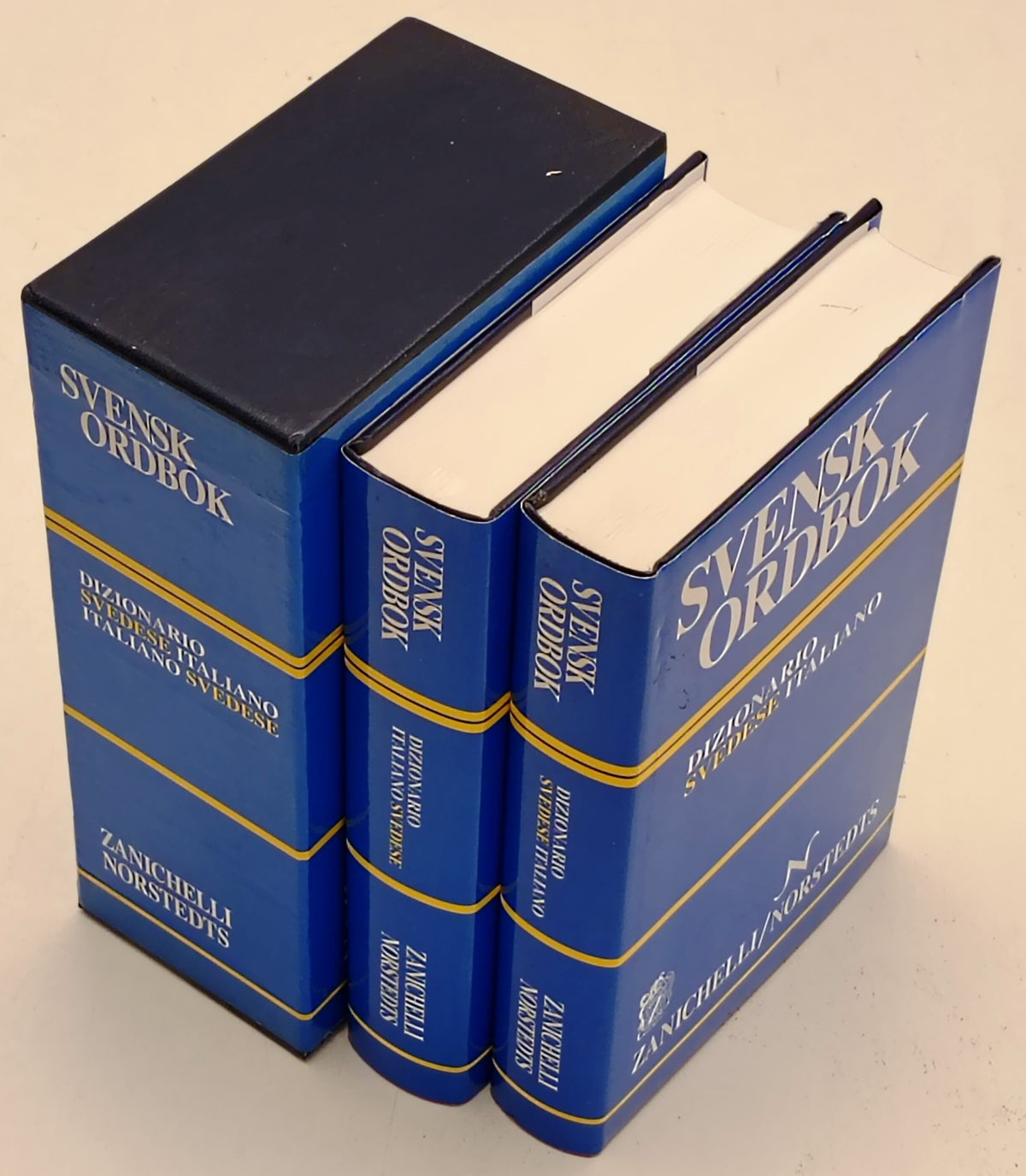 Dizionario Svedese Italiano - Italiano Svedese 2 volumi - Zanichelli- YFS180