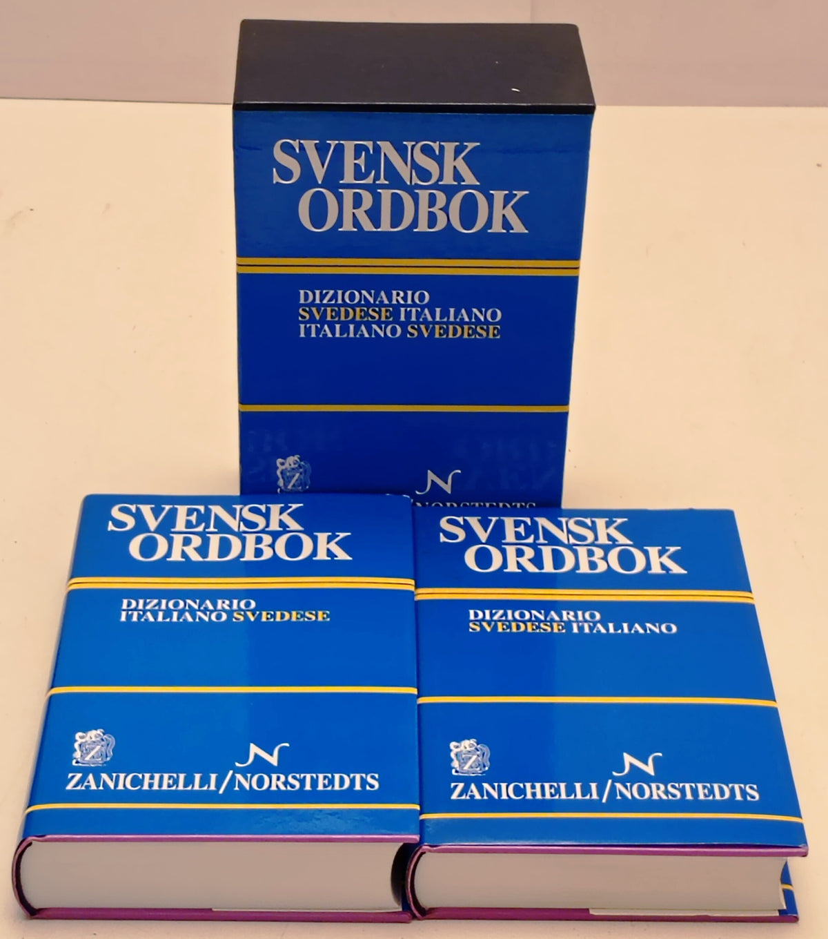 Dizionario Svedese Italiano - Italiano Svedese 2 volumi - Zanichelli- YFS180