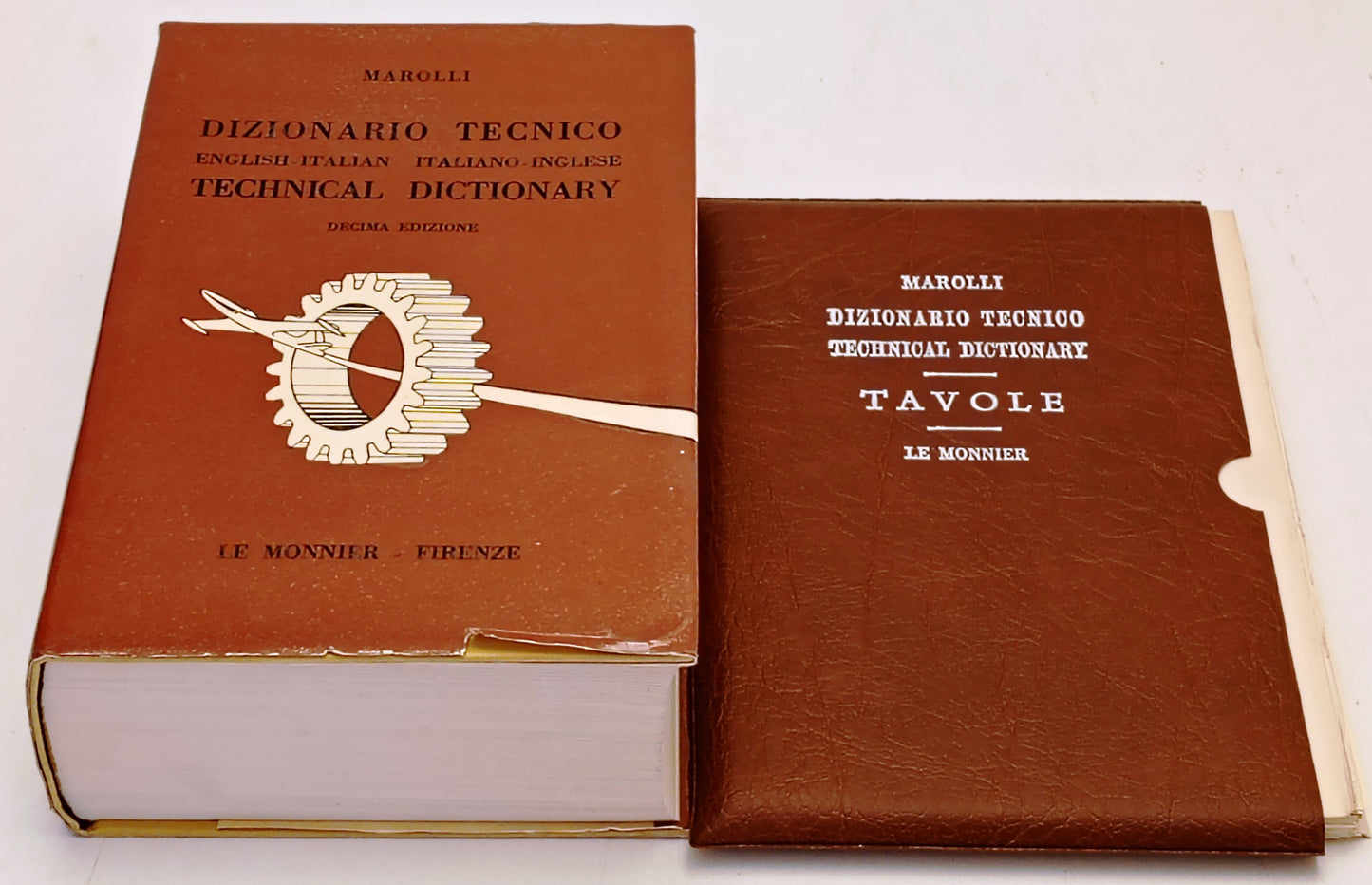 Dizionario Tecnico Technical Dictionary + 39 Tavole- Marolli- Le Monnier- YFS421