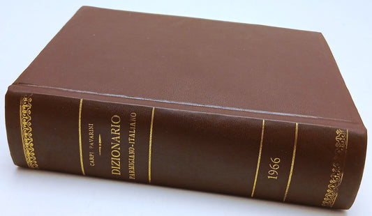 Dizionario Parmigiano-Italiano - Carpi Pavarini- copia numerata - 1a ed. 1966