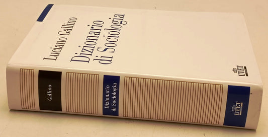 Dizionario di Sociologia - Luciano Gallino - UTET Libreria - YFS973