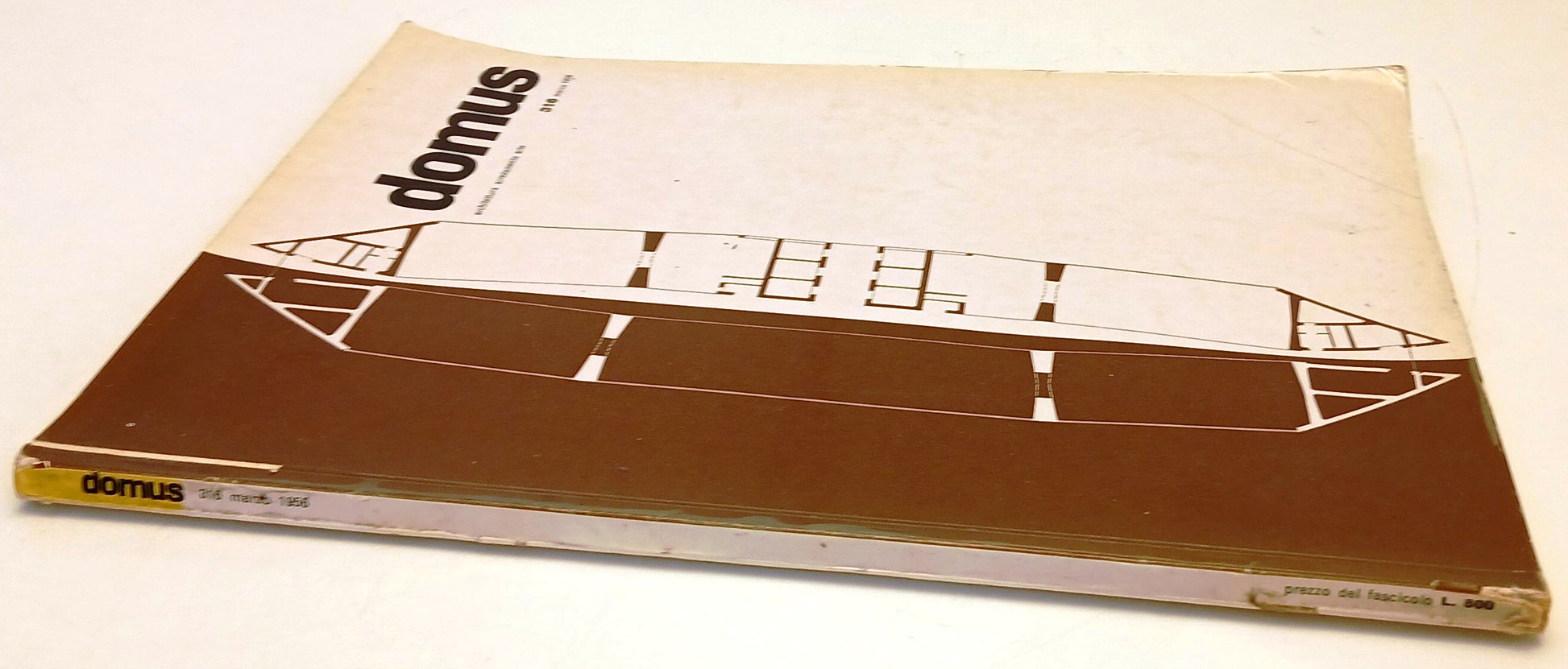 Rivista Domus n.316 Pirellone Gio Ponti Architettura - Marzo 1956 - RVSa955