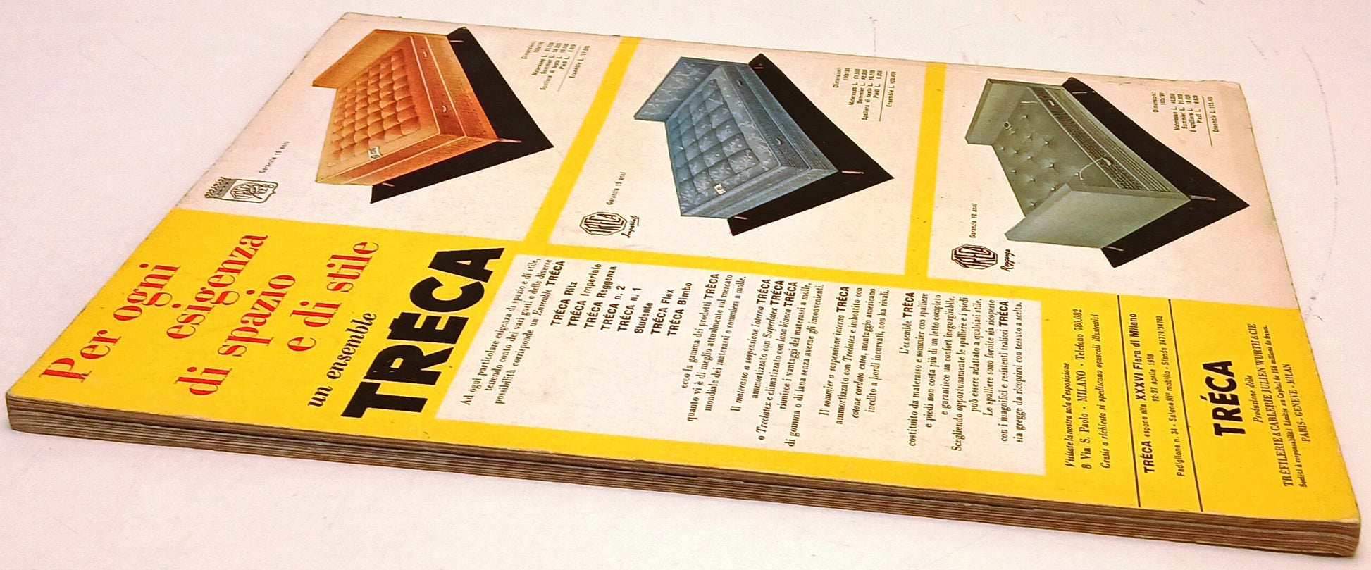 Rivista Domus n.342 Architettura arredamento arte - Maggio 1958 - RVSa954