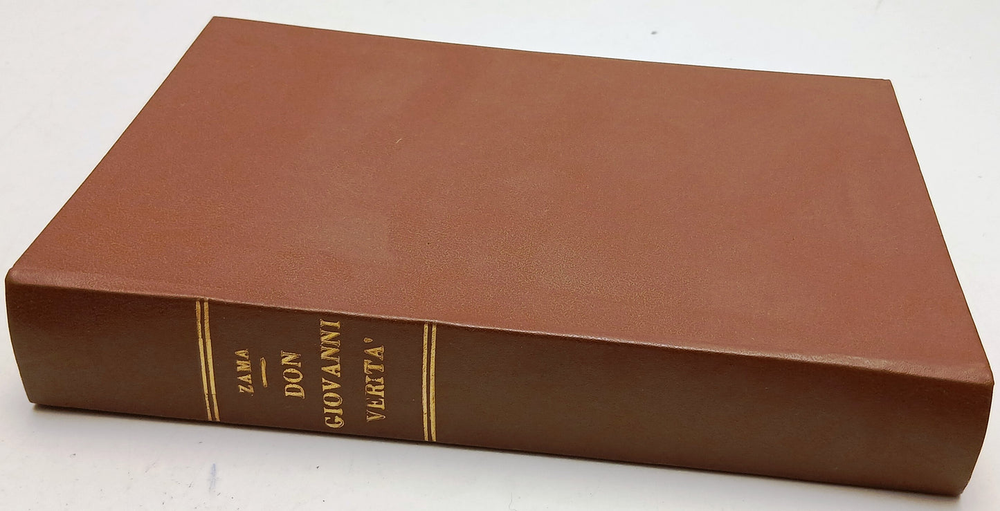 Don Giovanni Verita' - Pietro Zama - Marzocco- 1942-XX- 16 illustrazioni- ZFS120