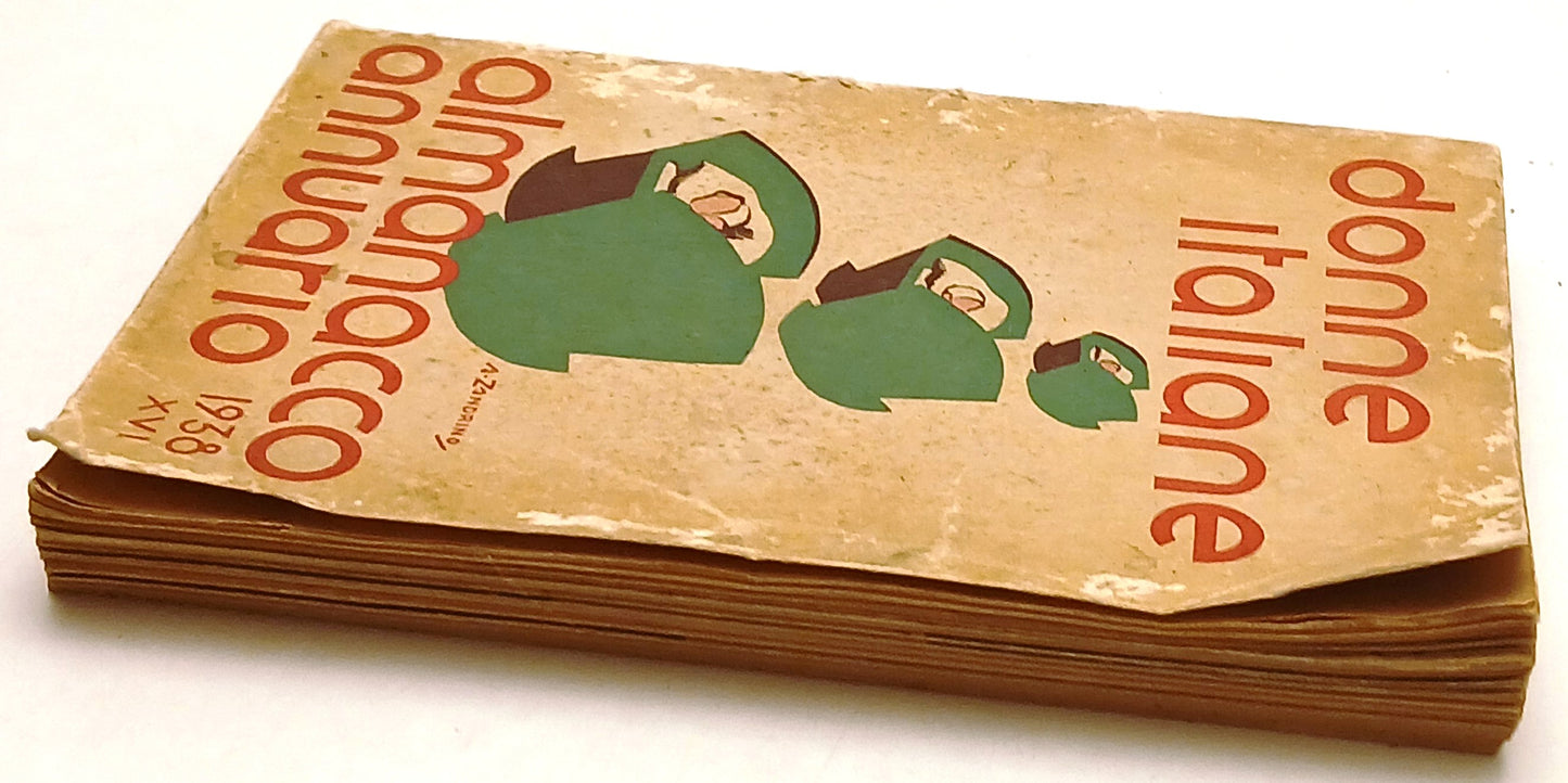 Donne italiane Almanacco annuario 1938-XVI - Gianni e Giovannelli - ZFS78