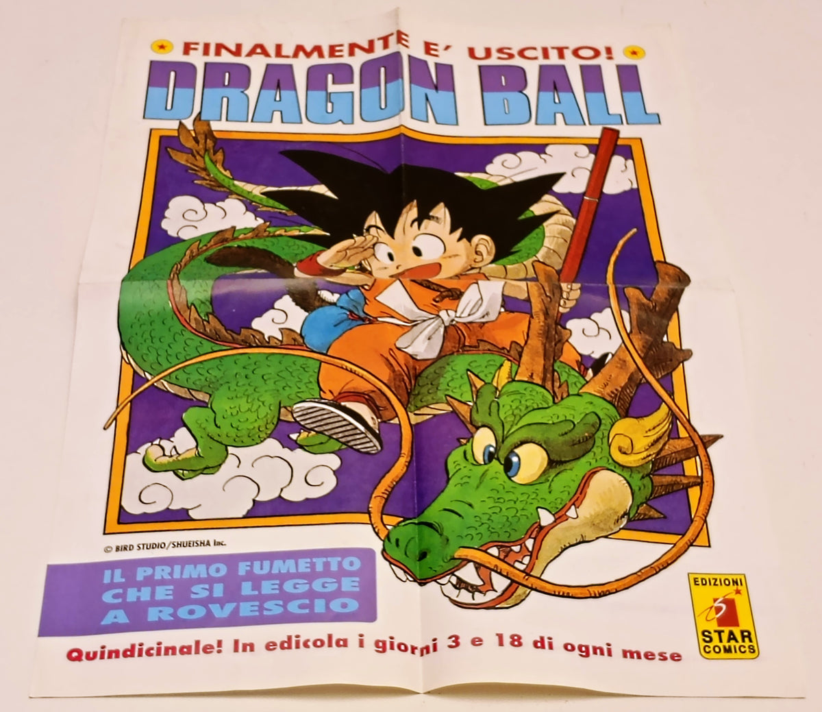Poster Dragon Balla Serie Azzurra finalmente e' uscito - Star Comics - RVSa1094