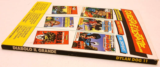 Dylan Dog n.11 Diabolo il grande Originale Prima Edizione - Bonelli - N25