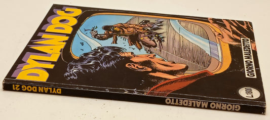 Dylan Dog n.21 originale Giorno maledetto - Bonelli - 1a ed. - M26
