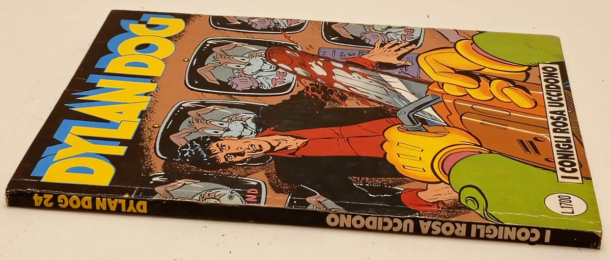 Dylan Dog n.24 originale I conigli rosa uccidono - Bonelli - 1a ed. - M26