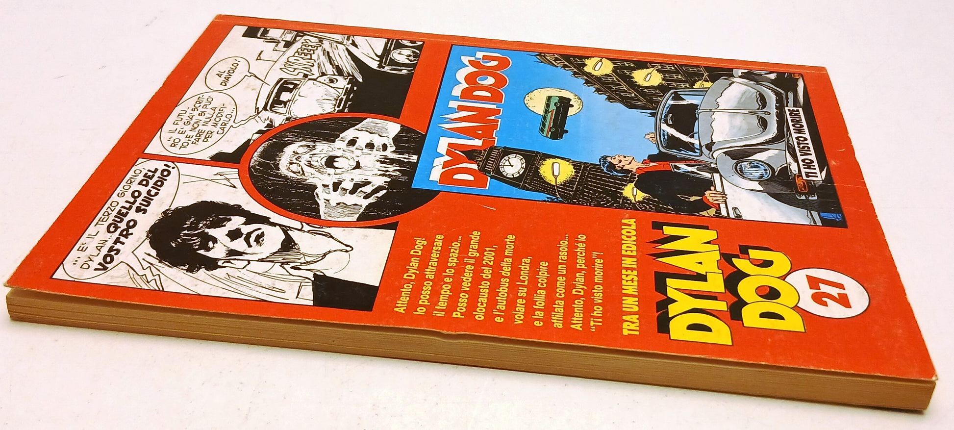 Dylan Dog n.26 Dopo mezzanotte Originale Prima Edizione - Bonelli - P25