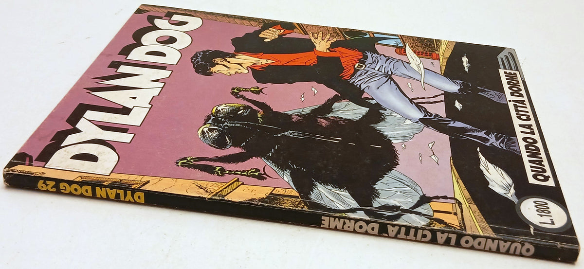 Dylan Dog n.29 Quando la citta' dorme Originale Prima Edizione - Bonelli - P25