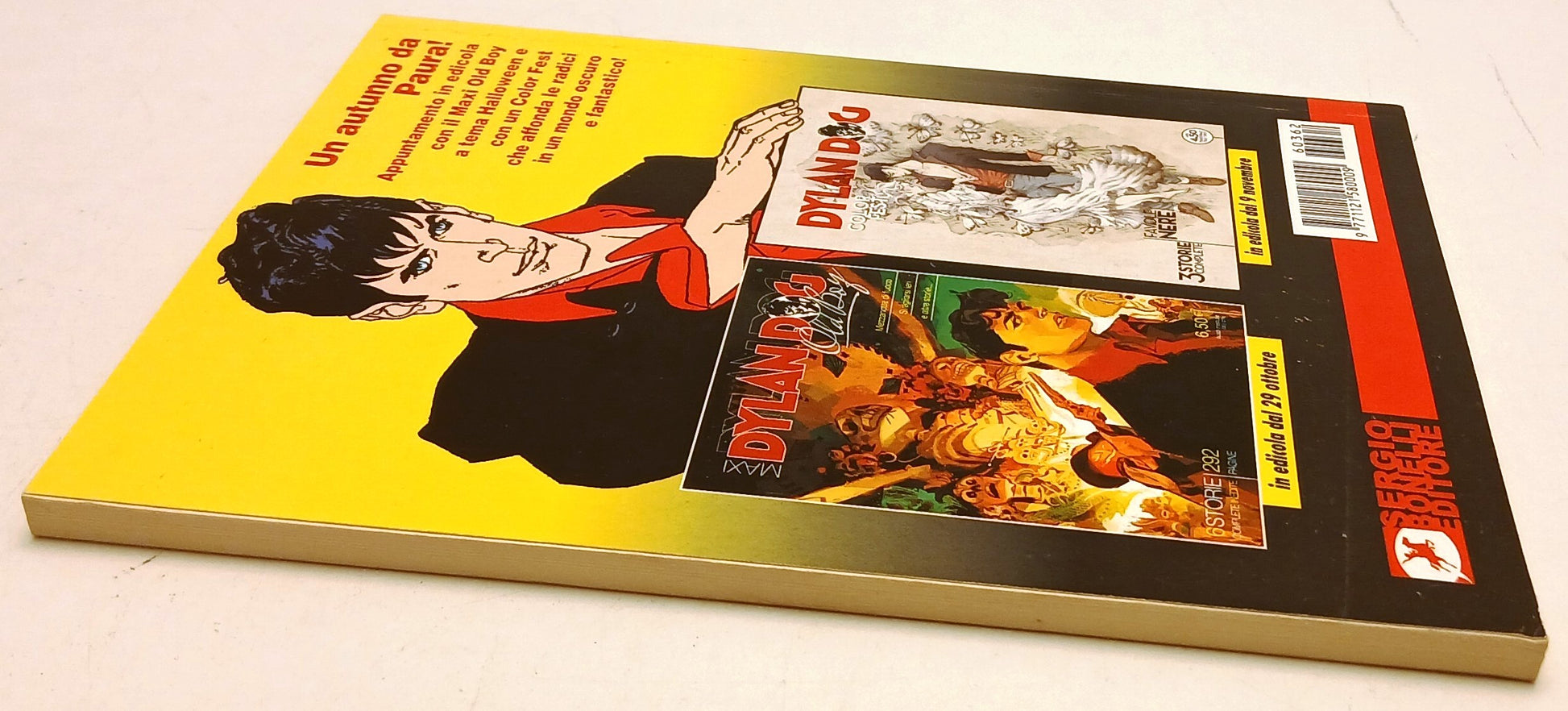 Dylan Dog 362 copertina bianca - Tiziano Sclavi - Bonelli - originale raro - A26