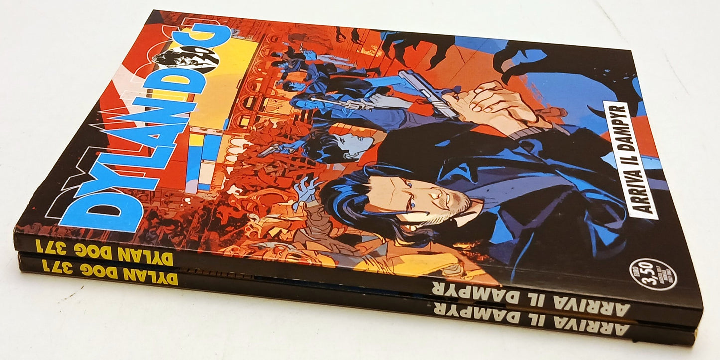 Dylan Dog 371 Arriva Dampyr 2 albi cover variant - Bonelli - originale - A26
