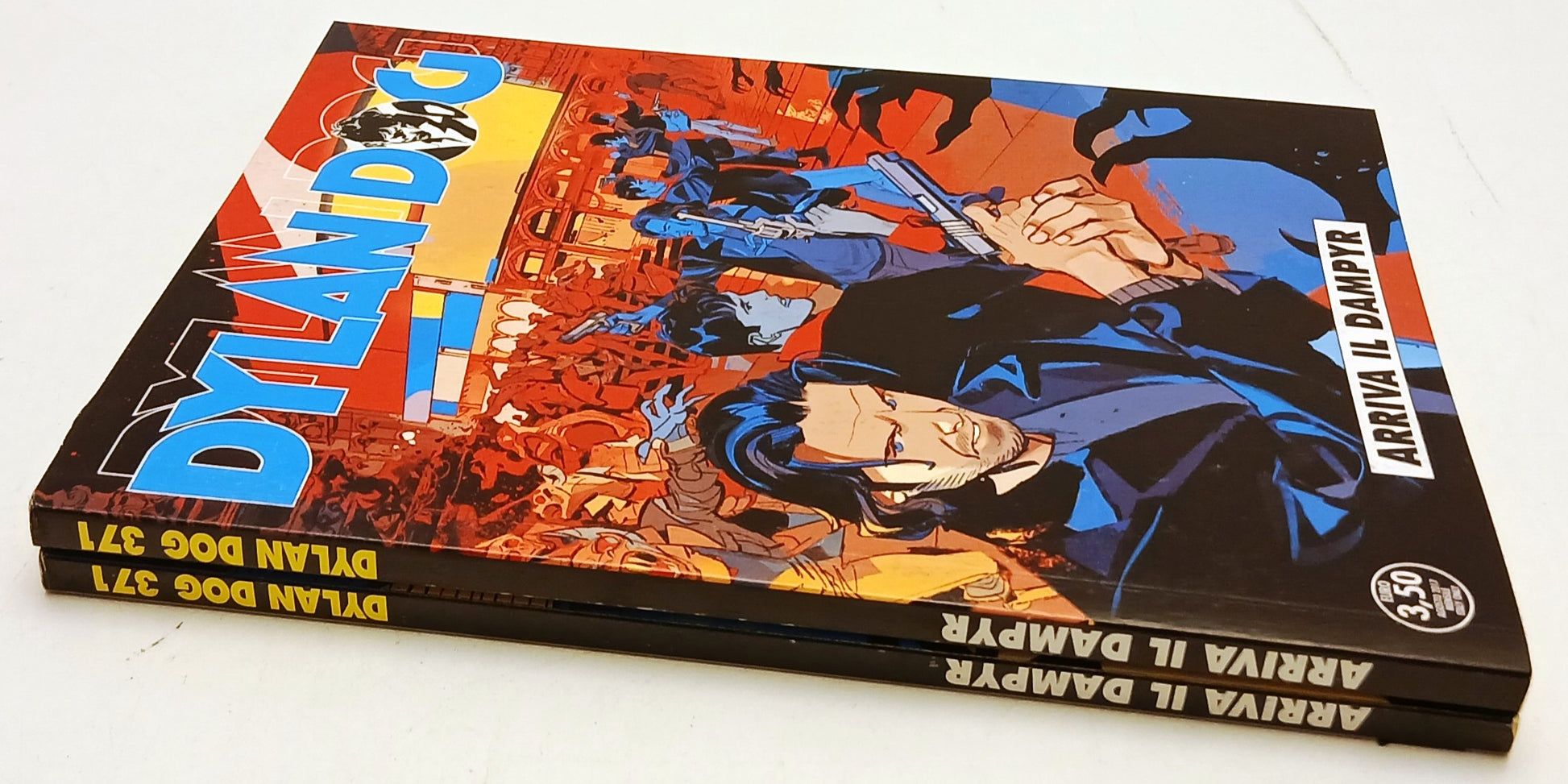 Dylan Dog 371 Arriva Dampyr 2 albi cover variant - Bonelli - originale - A26
