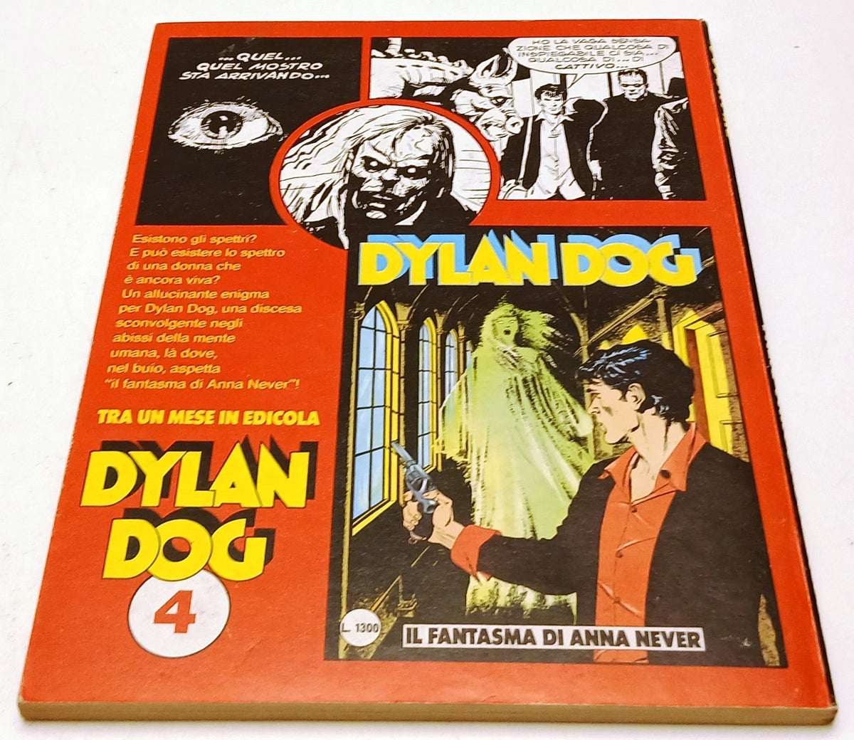 Dylan Dog n.3 Le notti della luna piena Originale Prima Edizione - Bonelli - N25