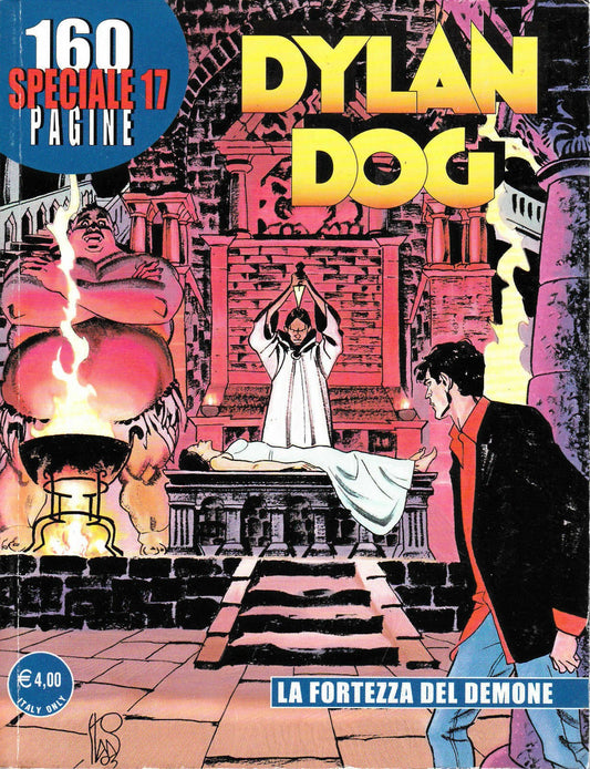 FB- DYLAN DOG SPECIALE N.17 LA FORTEZZA DEL DEMONE -- BONELLI - 2003 - B - TBX