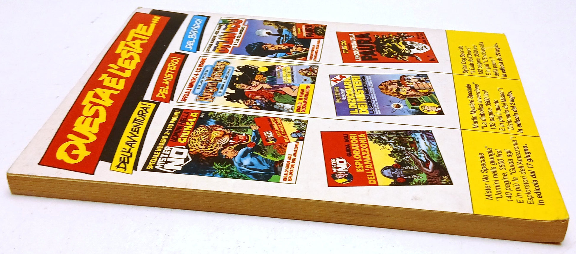 Dylan Dog Speciale n.1 Il club dell'orrore - Bonelli - completo di albetto - N25