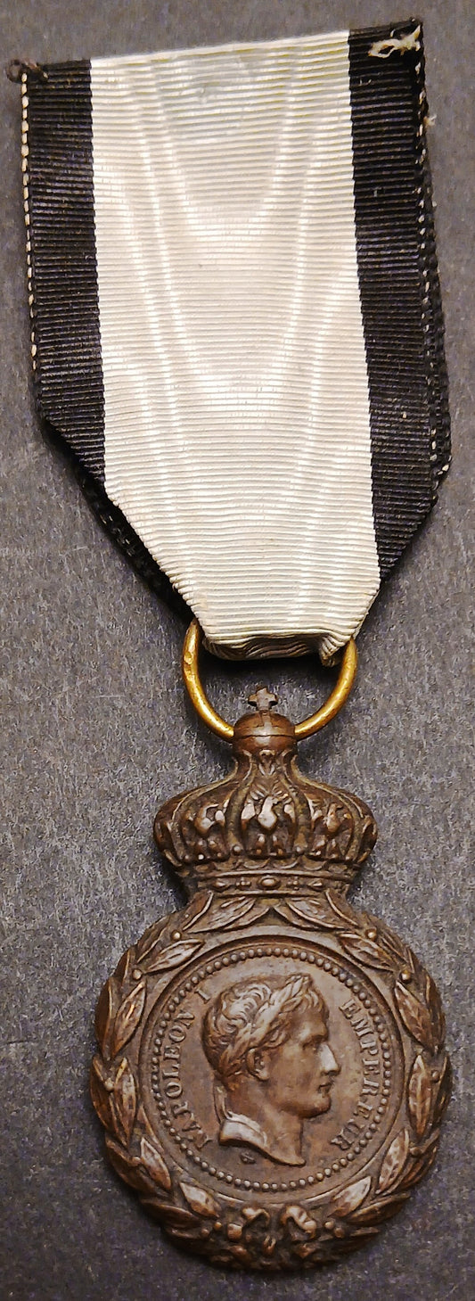 CB- Medaglia Napoleone Imperatore Helene 5 Mai 1821 - con nastrino - GTTS192