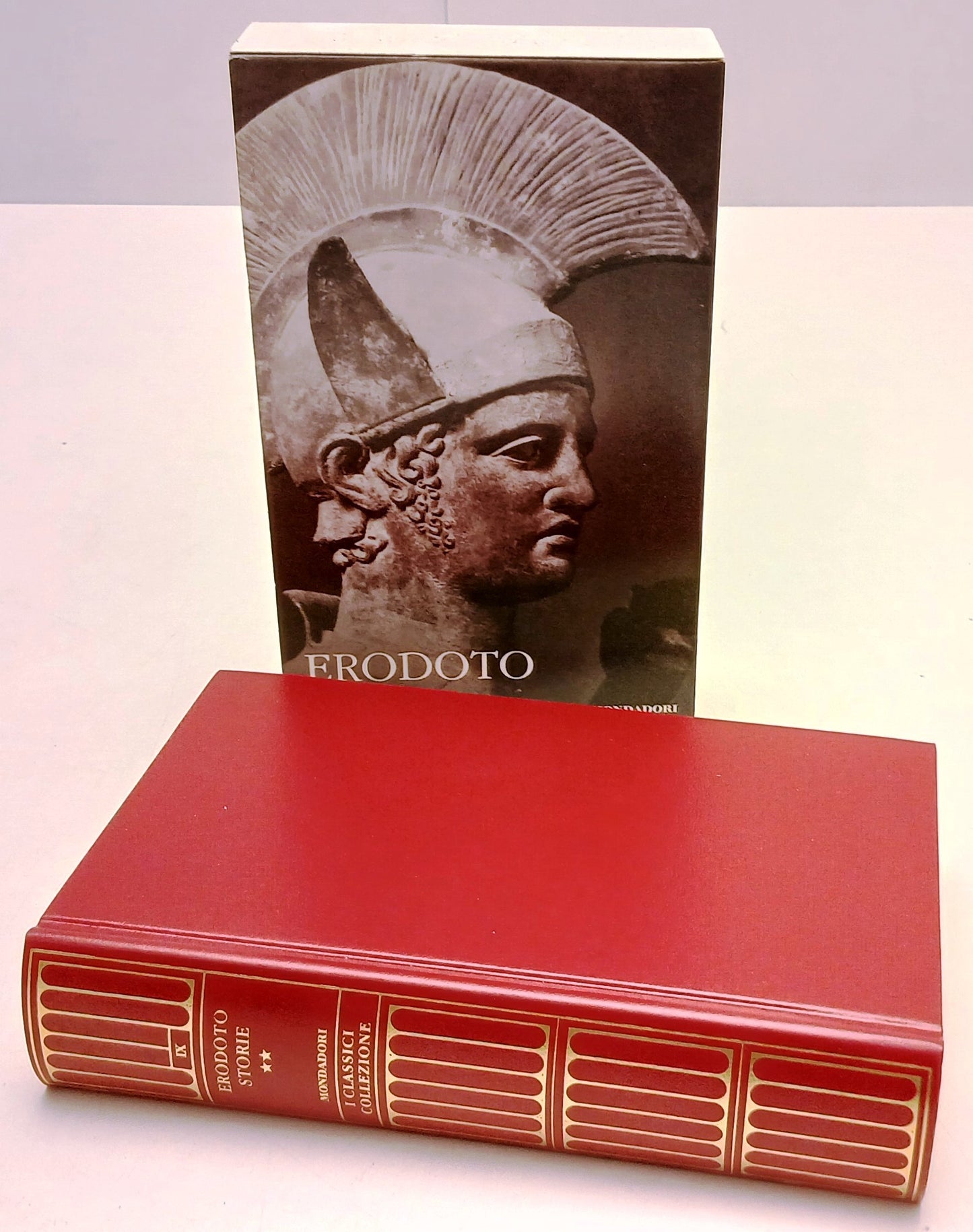 LN- STORIE 2 VOLUMI - ERODOTO - MONDADORI TV SEC - CLASSICI GRECI LATINI- C- XFS