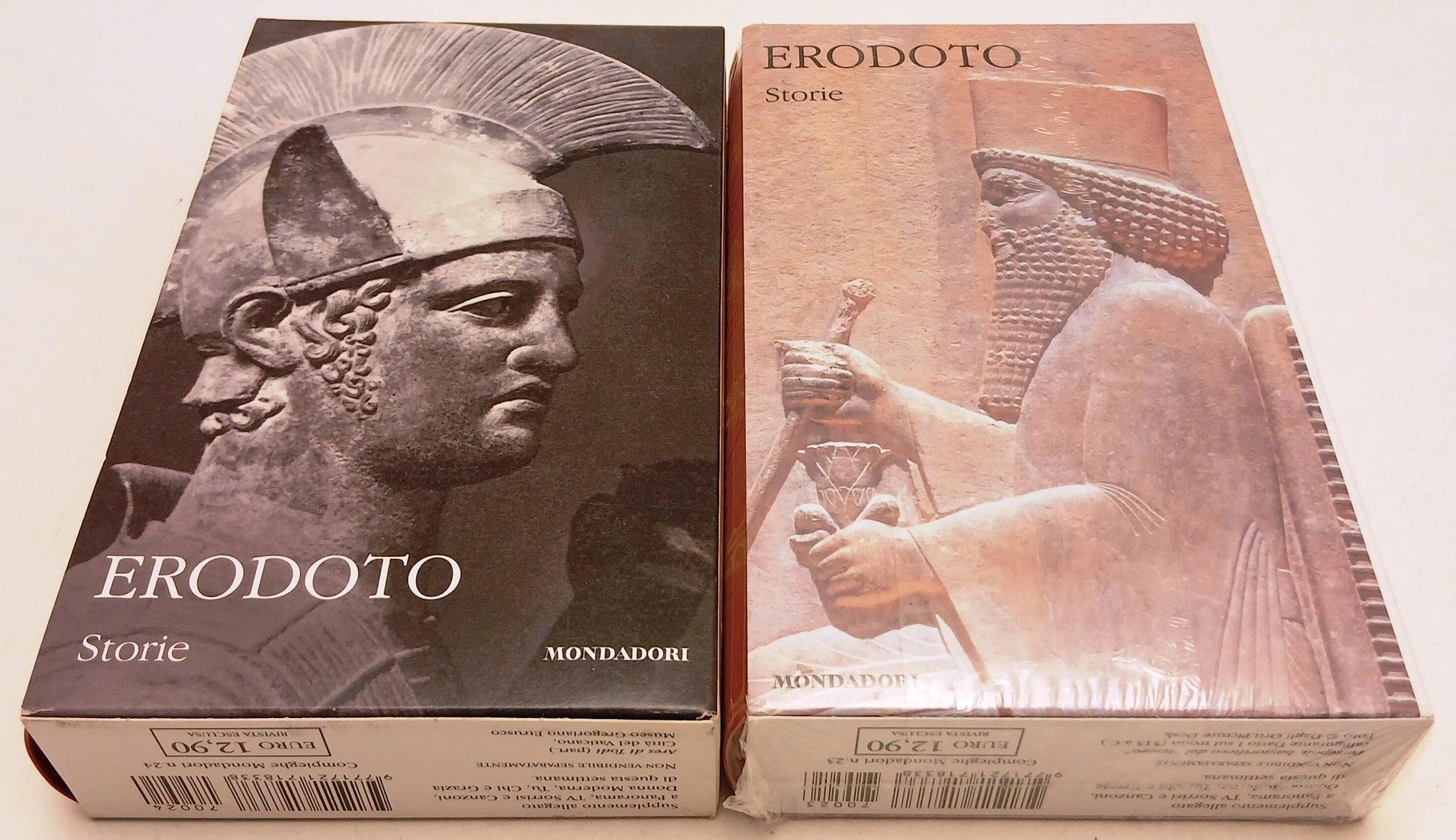 LN- STORIE 2 VOLUMI - ERODOTO - MONDADORI TV SEC - CLASSICI GRECI LATINI- C- XFS