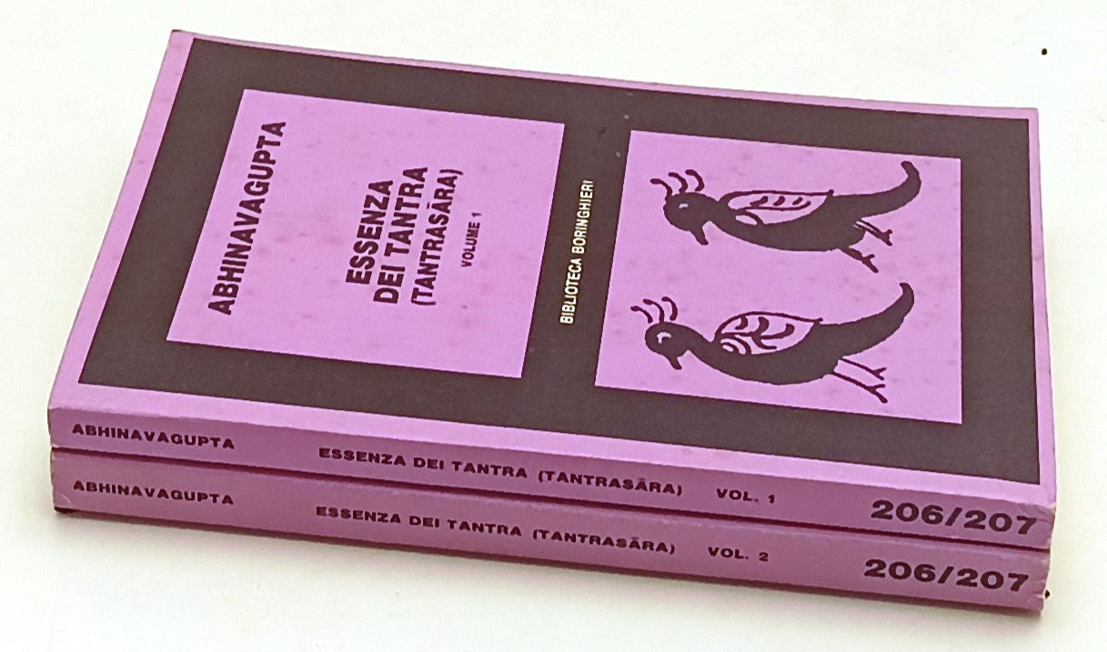 LZ- ESSENZA DEI TANTRA (TANTRASARA) 1/2 - ABHINAVAGUPTA- BORINGHIERI- 1979- XFS5
