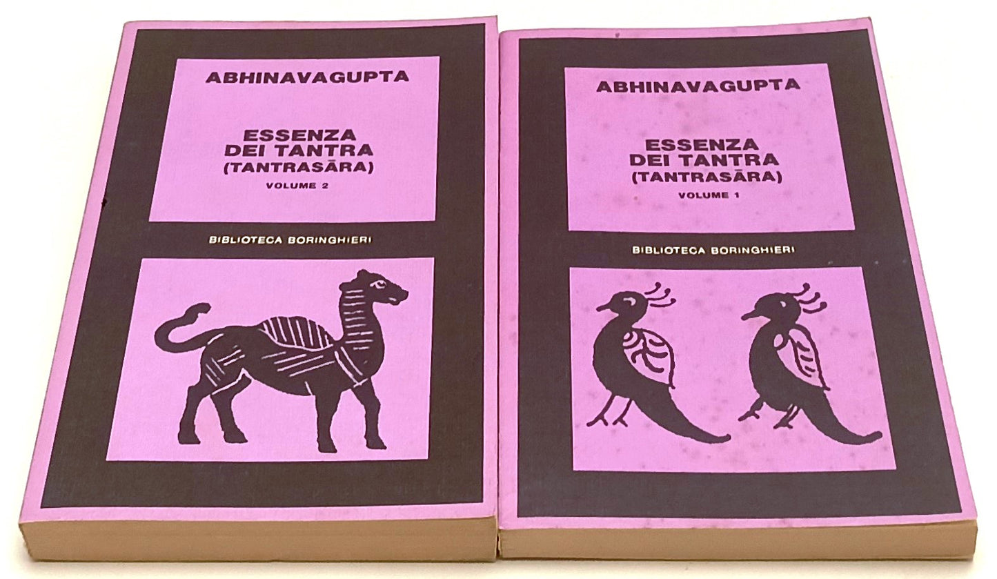 LZ- ESSENZA DEI TANTRA (TANTRASARA) 1/2 - ABHINAVAGUPTA- BORINGHIERI- 1979- XFS5