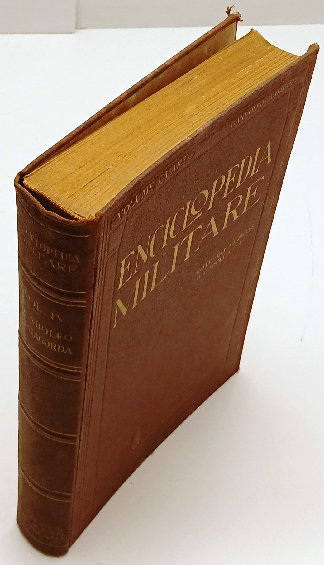Enciclopedia Militare volume IV- Gandolfo Matagorda- Ist. Ed. Scientifico-YFS355