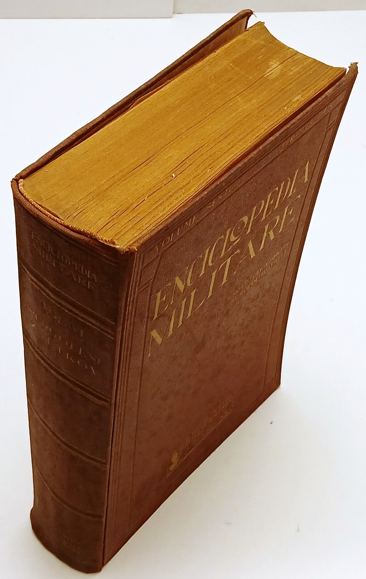 Enciclopedia Militare volume VI- Pergolesi Zvetkov- Ist. Ed. Scientifico- YFS437
