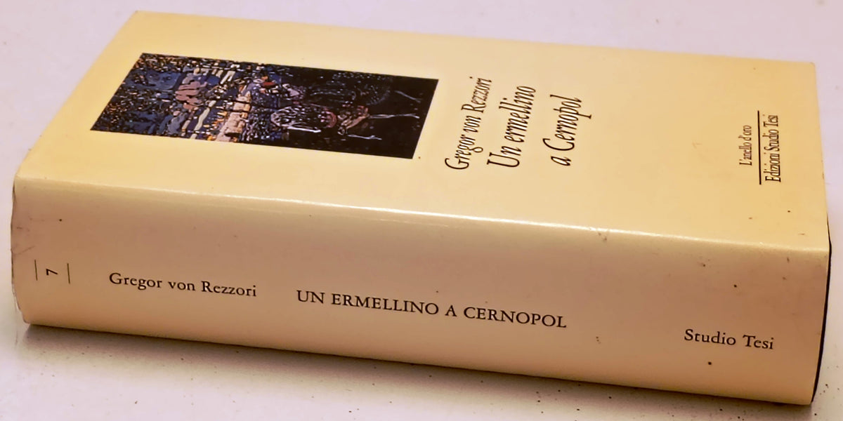 Un ermellino a Cernopol - Gregor Von Rezzori- Studio Tesi L'anello d'oro- ZFS278