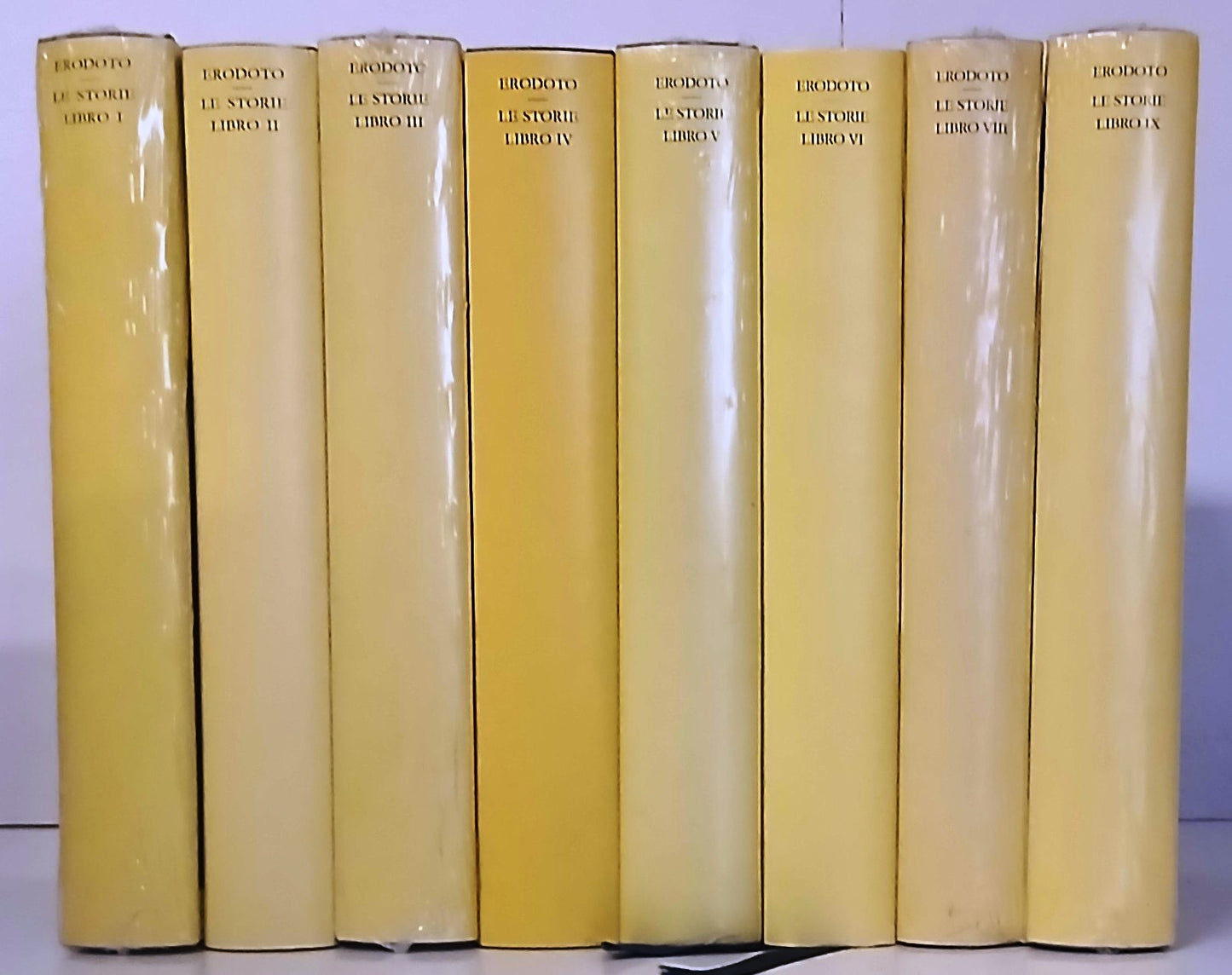 Le storie 8 volumi - Erodoto - Lorenzo Valla Mondadori - greco a fronte - ZFS45
