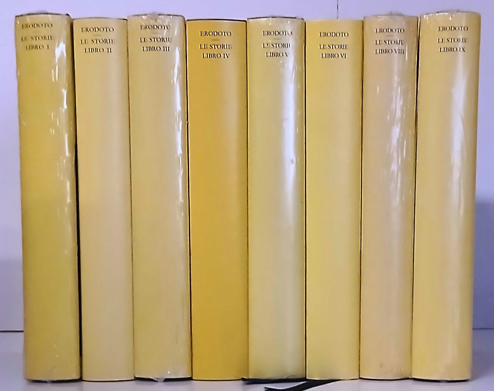Le storie 8 volumi - Erodoto - Lorenzo Valla Mondadori - greco a fronte - ZFS45