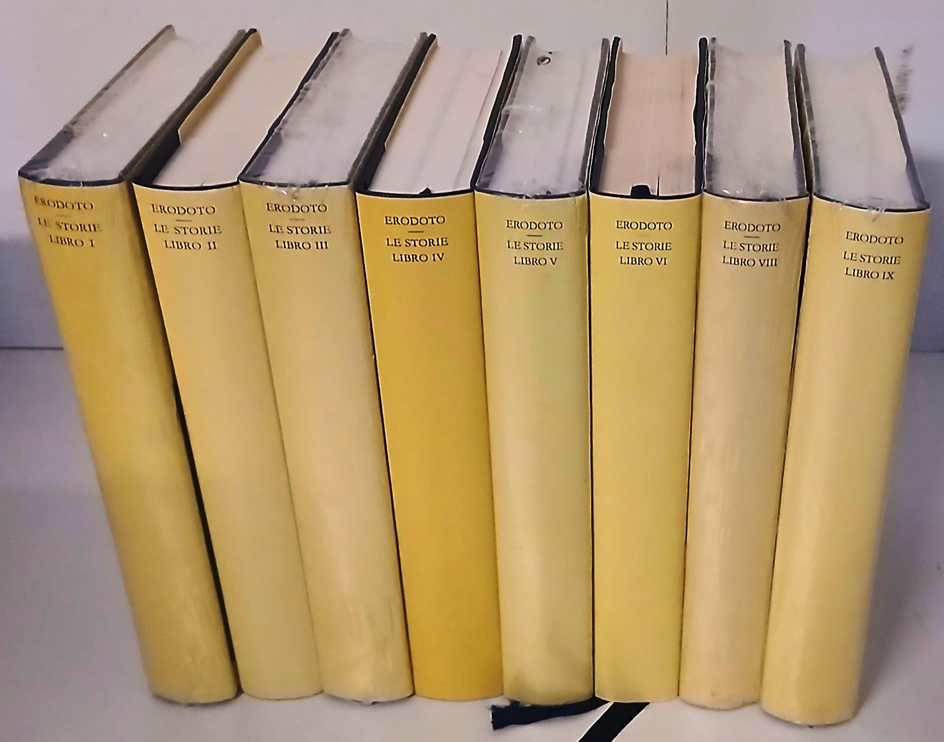 Le storie 8 volumi - Erodoto - Lorenzo Valla Mondadori - greco a fronte - ZFS45