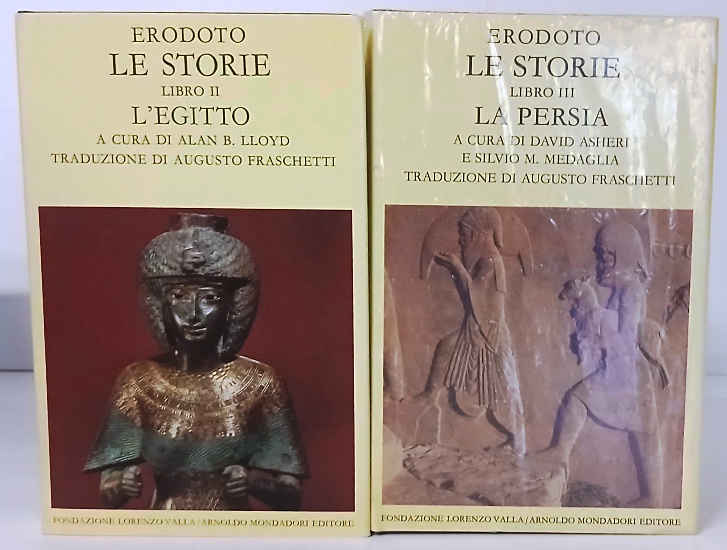Le storie 8 volumi - Erodoto - Lorenzo Valla Mondadori - greco a fronte - ZFS45