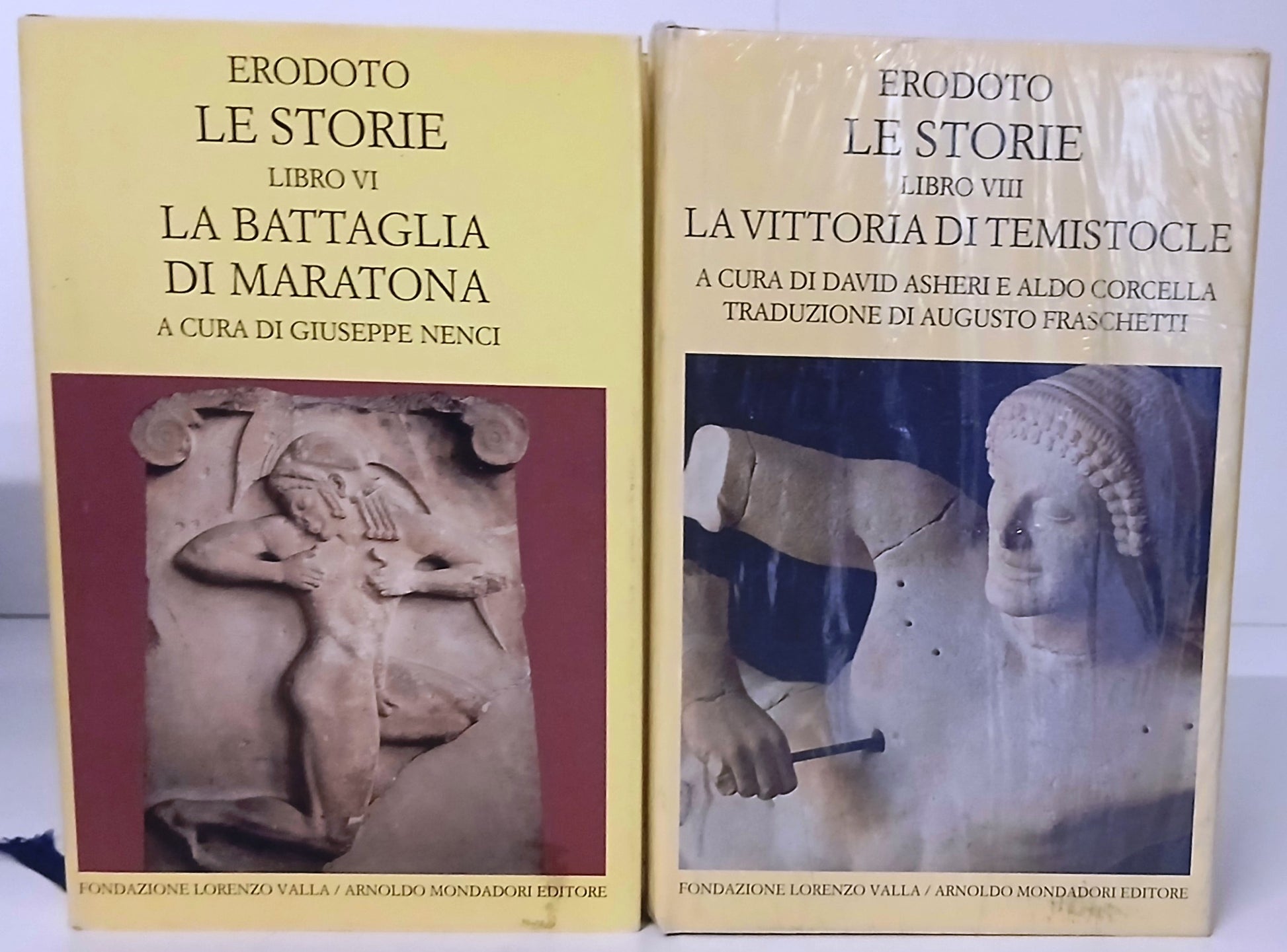 Le storie 8 volumi - Erodoto - Lorenzo Valla Mondadori - greco a fronte - ZFS45