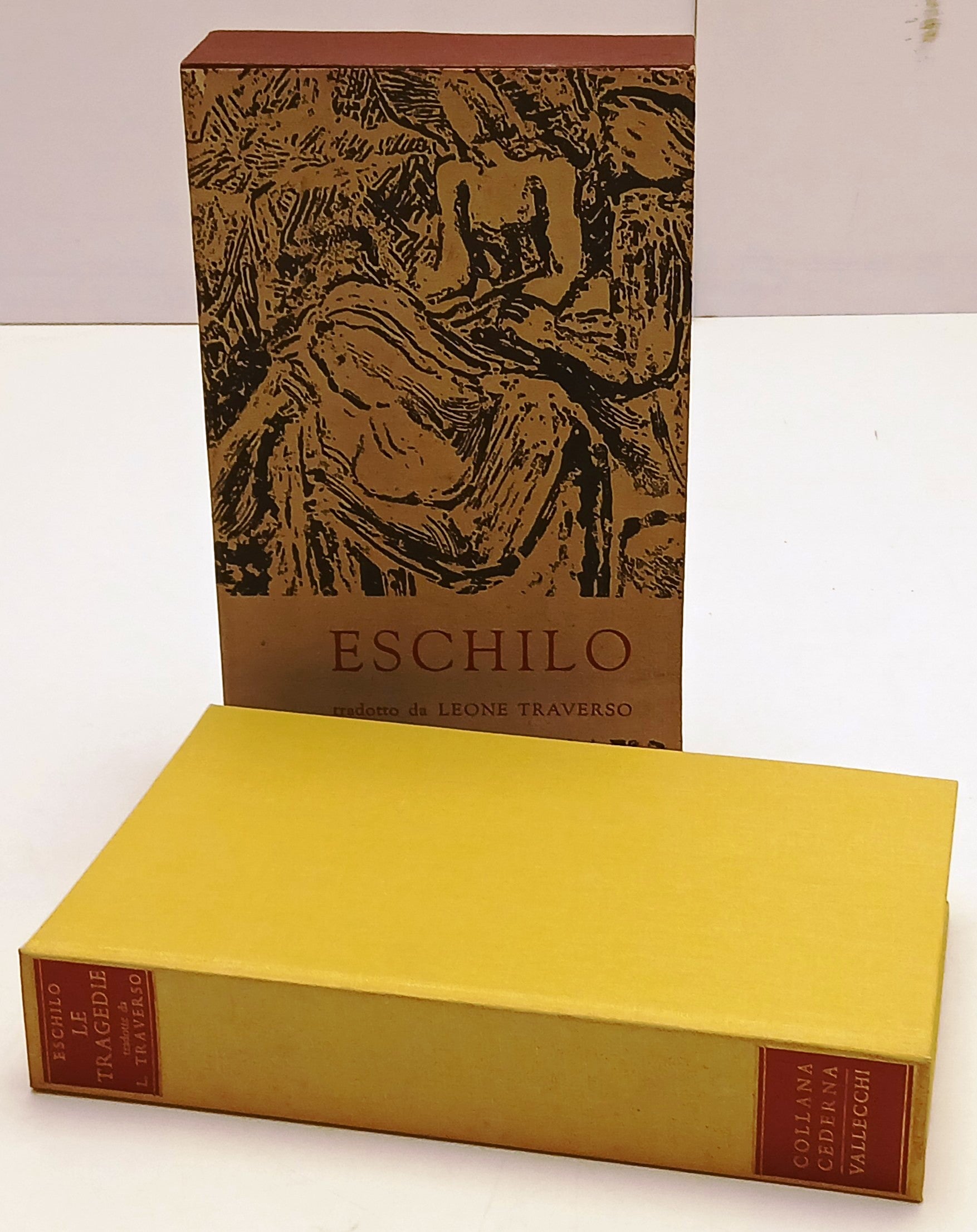 Le tragedie - Eschilo - Vallecchi Collana Cederna - 1a ed. - cofanetto - ZFS182